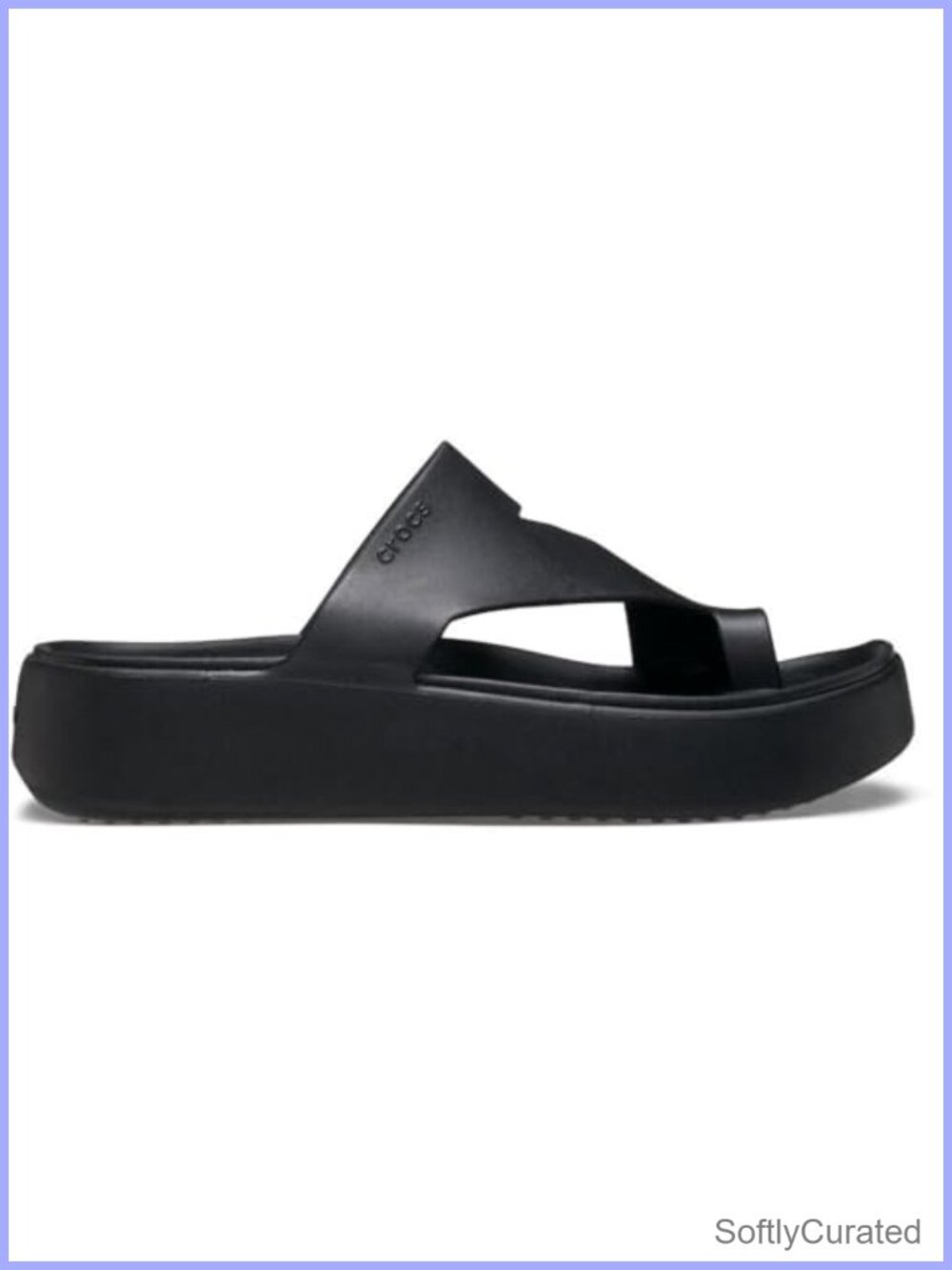 Platform Toe Loop Sandals EVA Waterproof Slip On Comfort